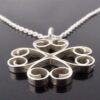 Jack Spencer, silver pendant on chain, Sheffield 1980 (Ref S+1076) SOLD - Image 4