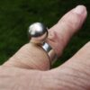 Erik Granit, silver bead ring, Finland, 1974 (Ref S+1082HH) SOLD - Image 7