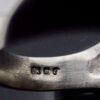 Peter Hammond Dollar, carnelian set silver ring, London 1973 (Ref S+1077) SOLD - Image 4
