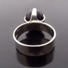 A.J Co (maker not known), tiger eye bead set silver ring, Birmingham 1972 (Ref S+1091) SOLD - Image 5