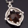 Kordes & Lichtenfels, small paste set sterling silver pendant on chain, Germany, circa 1970 (Ref S+2001) - Image 4