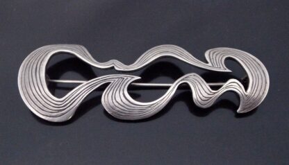 Pierre Marchand, large silver brooch, London 1993 (Ref S+2013) SOLD