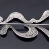 Pierre Marchand, large silver brooch, London 1993 (Ref S+2013) SOLD - Image 4