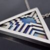 BAF (untraced maker), titanium and silver pendant on chain, Birmingham 1977 (Ref S+2014) SOLD - Image 3