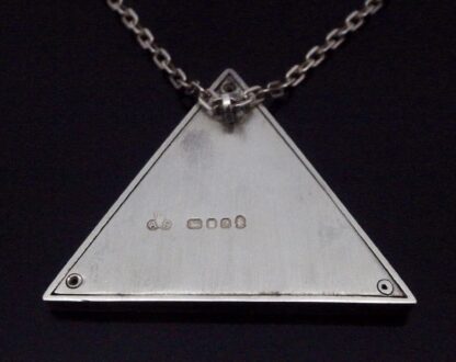 BAF (untraced maker), titanium and silver pendant on chain, Birmingham 1977 (Ref S+2014) SOLD - Image 4