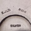 Excalibur Jewellery Limited, asymmetrical silver Saint Christopher pendant on a chain, Birmingham 1978 (Ref S+2029HH) - Image 3