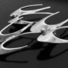 Thomas Lynton Mott, silver abstract swallows in flight brooch, Birmingham 1964 (Ref S+2028) SOLD - Image 3