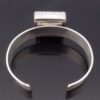 Jorgen Jensen Sølvesmedie, silver plated aventurine quartz set silver plated bangle, Denmark, circa 1980 (Ref S+2036) - Image 4