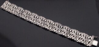 Anonymous, continental silver bracelet, 1973 London import marks (Ref S+2043) SOLD