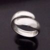 Buch and Deichmann, silver cross over ring, Denmark, circa 1980 (Ref S+2044HH)