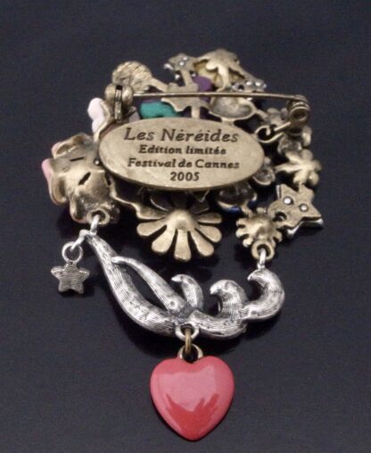 Les Néréides, paste and enamel Limited Edition Festival de Cannes 2005 floral brooch, France, 2005 (Ref S+2076) - Image 4