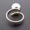Bengt Hallberg, silver bead ring, Sweden, circa 1975 (Ref S+2097) - Image 4