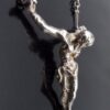 Salvador Dali (after), limited edition silver 'Christ of St John of the Cross' pendant and chain, Exmundart SA of Madrid, circa 1973 (Ref S+2032) SOLD - Image 9