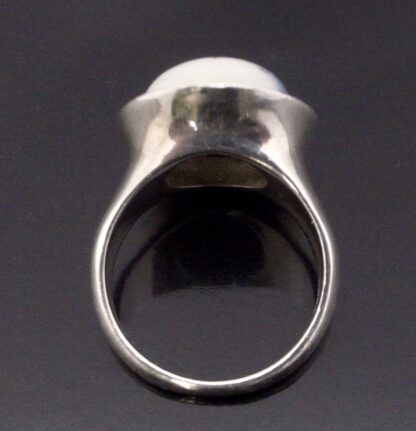 The Genuine Gemstone Company, dendritic agate set silver ring, circa 2013 (Ref S+2069) - Image 6