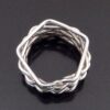 Bent Knudsen, unususal and rare silver ring, Denmark, circa 1975 (Ref S+2123) SOLD - Image 3