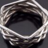 Bent Knudsen, unususal and rare silver ring, Denmark, circa 1975 (Ref S+2123) SOLD - Image 5