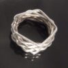 Bent Knudsen, unususal and rare silver ring, Denmark, circa 1975 (Ref S+2123) SOLD