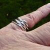 Bent Knudsen, unususal and rare silver ring, Denmark, circa 1975 (Ref S+2123) SOLD - Image 6