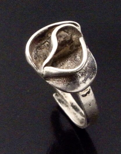 Bengt Hallberg, silver ring, Sweden, circa 1975 (Ref S+2091) - Image 2