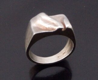 GIFA, silver ring, Denmark, circa 1975 (Ref S+2099)