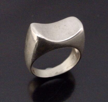 Bengt Hallberg, silver ring, Sweden, circa 1975 (Ref S+2102)