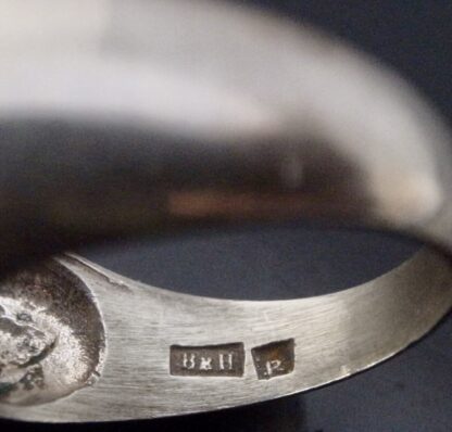 Bengt Hallberg, silver ring, Sweden, circa 1975 (Ref S+2102) - Image 5