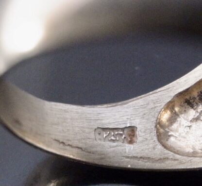 Bengt Hallberg, silver ring, Sweden, circa 1975 (Ref S+2102) - Image 6