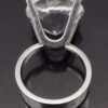 Marianne Berg for Uni David-Andersen, large rock crystal set silver ring, Norway, early 1960s (Ref S+2081A) SOLD - Image 7