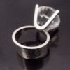 Marianne Berg for Uni David-Andersen, large rock crystal set silver ring, Norway, early 1960s (Ref S+2081A) SOLD - Image 8
