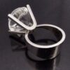 Marianne Berg for Uni David-Andersen, large rock crystal set silver ring, Norway, early 1960s (Ref S+2081A) SOLD - Image 9