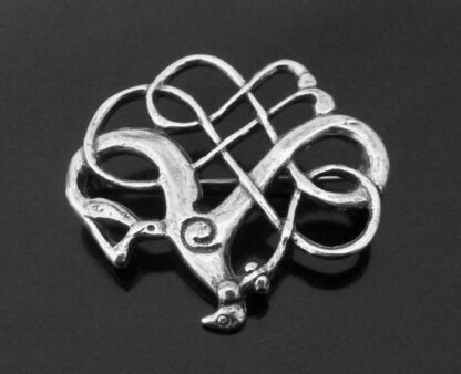 David-Andersen, reproduction Viking silver brooch, Norway (Ref S+2114)