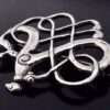 David-Andersen, reproduction Viking silver brooch, Norway (Ref S+2114) - Image 3