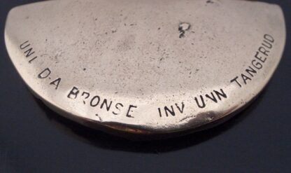 Unn Tangerud for Uni David-Andersen, bronze pendant on chain, Norway, circa 1965 (Ref S+2120) - Image 6