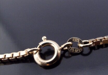 Bjorn Wiinblad for Rosenthal, gilt and white ceramic pendant on chain, Germany, circa 1993 (Ref S+2105) - Image 7