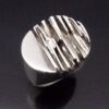 Guy Watson, impressive brutalist silver ring, London 1971 (Ref S+2145) SOLD - Image 3