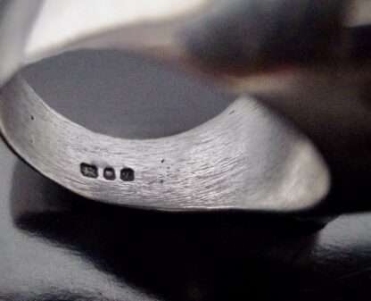Guy Watson, impressive brutalist silver ring, London 1971 (Ref S+2145) SOLD - Image 9