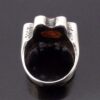 Caithness Glass, millefiori glass set silver ring, Sheffield 1973 (Sheffield Assay Office bicentenary date letter) (Ref S+2149) SOLD - Image 6