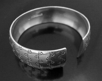 Kalevala Koru, 916 standard silver torque bangle, Finland 1964 (Ref S+2150) SOLD - Image 6