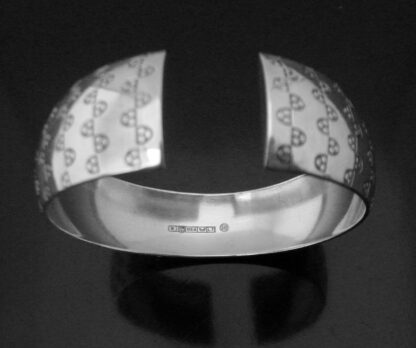 Kalevala Koru, 916 standard silver torque bangle, Finland 1964 (Ref S+2150) SOLD - Image 8