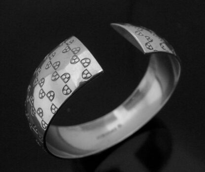 Kalevala Koru, 916 standard silver torque bangle, Finland 1964 (Ref S+2150) SOLD - Image 7