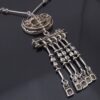 Juhls, silver Tundra pendant on chain, Norway (Ref S+2154) - Image 2