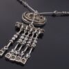 Juhls, silver Tundra pendant on chain, Norway (Ref S+2154) - Image 3