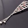 David Lawrence, silver and enamel brooch, Birmingham 1963 (Ref S+2169HH) SOLD - Image 5