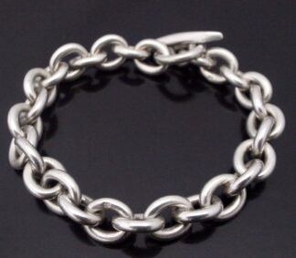 Nina Breddal, silver bracelet, London 1973 (Ref S+2165) SOLD
