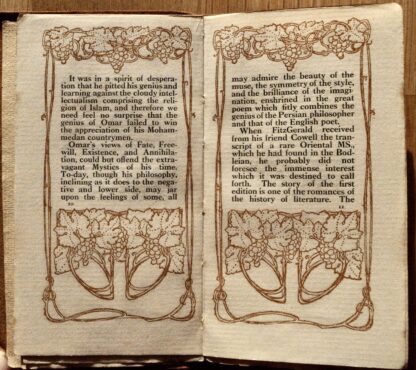 Rubaiyat of Omar Khayyam, Art Nouveau edition by Unwin Brothers Ltd for Boots Ltd, circa 1905 - Image 5
