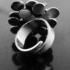 Pentti Sarpaneva for Turun Hopea, 830 standard silver ring, Finland, 1974 (Ref S+2164) - Image 6