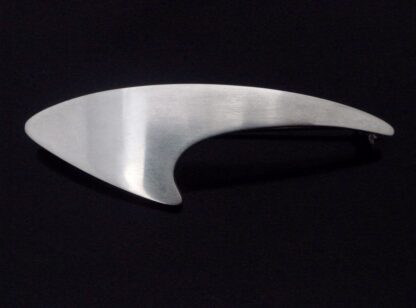 Bent Knudsen, silver brooch, Denmark, 1967 London import marks (Ref S+2168) SOLD