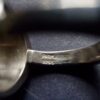 Niels Erik From, silver ring, Denmark, 1974 London import marks (Ref S+168) SOLD - Image 6