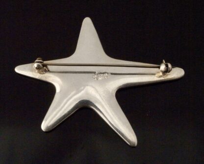 Meka, silver and enamel brooch, Denmark, circa 1965 (Ref S+2200) - Image 4