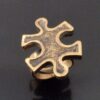 Pentti Sarpaneva, rare bronze puzzle piece ring, Finland, circa 1970 (Ref S+2223) SOLD
